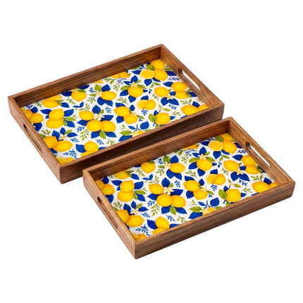 Lemon tray wood x-large