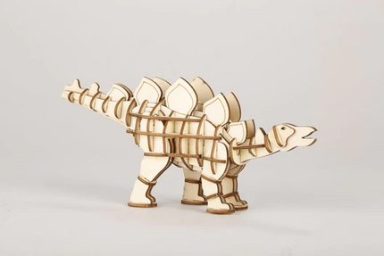 Puzzle de madeira 3D Stegosaurus