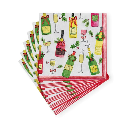Tipsy And Toasty Cocktail Napkins