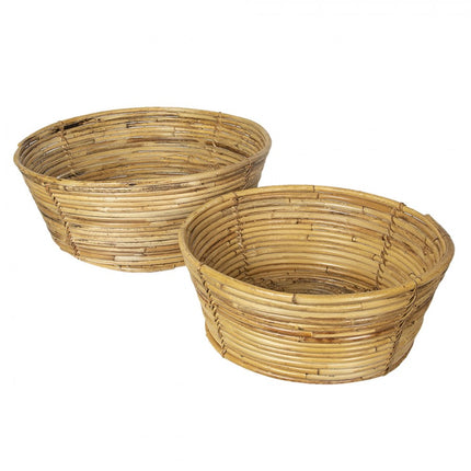 Storage Basket Rattan medium