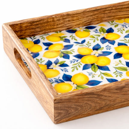 Lemon tray wood x-large