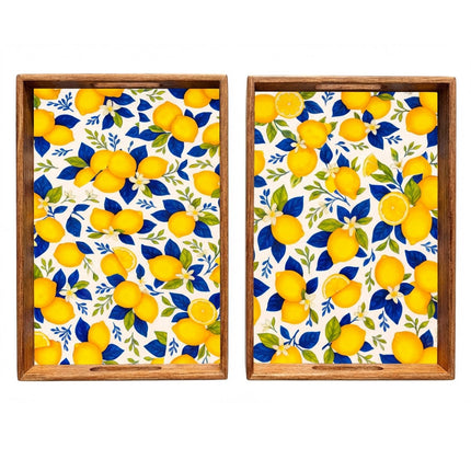 Lemon tray wood x-large
